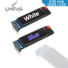 0.91 Inch 128x32 IIC I2C White / Blue OLED LCD Display DIY Module SSD1306 Driver IC DC 3.3V 5V for arduino