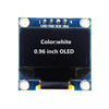 0.91 Inch 128x32 IIC I2C White / Blue OLED LCD Display DIY Module SSD1306 Driver IC DC 3.3V 5V for arduino
